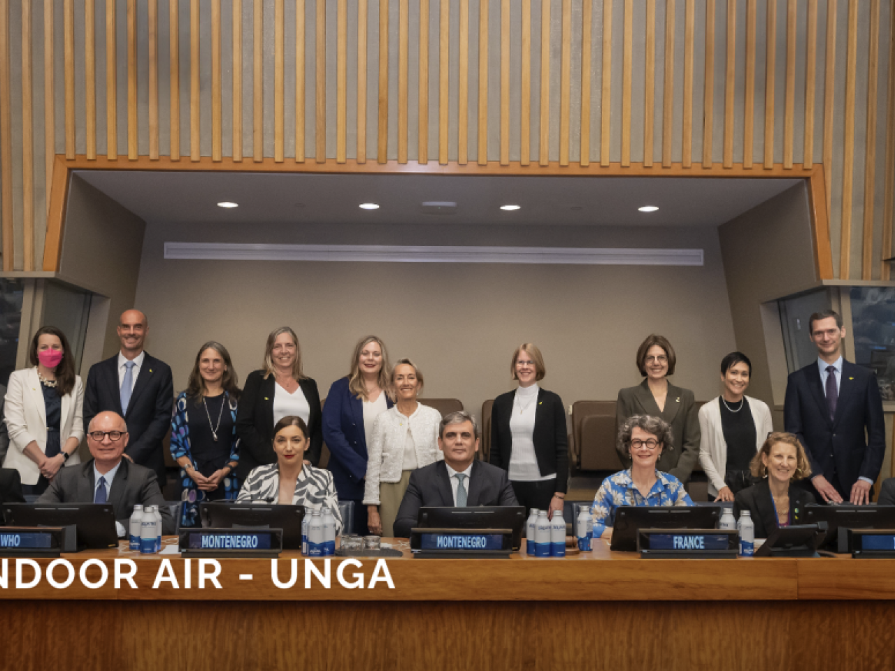 Group photo of Health Indoor Air - UNGA