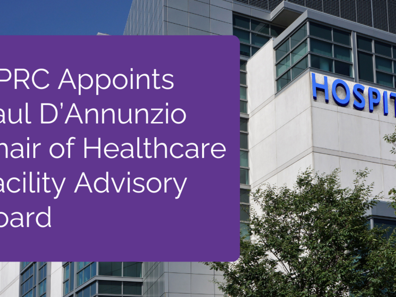 HPRC Appoints New HFAB Chair