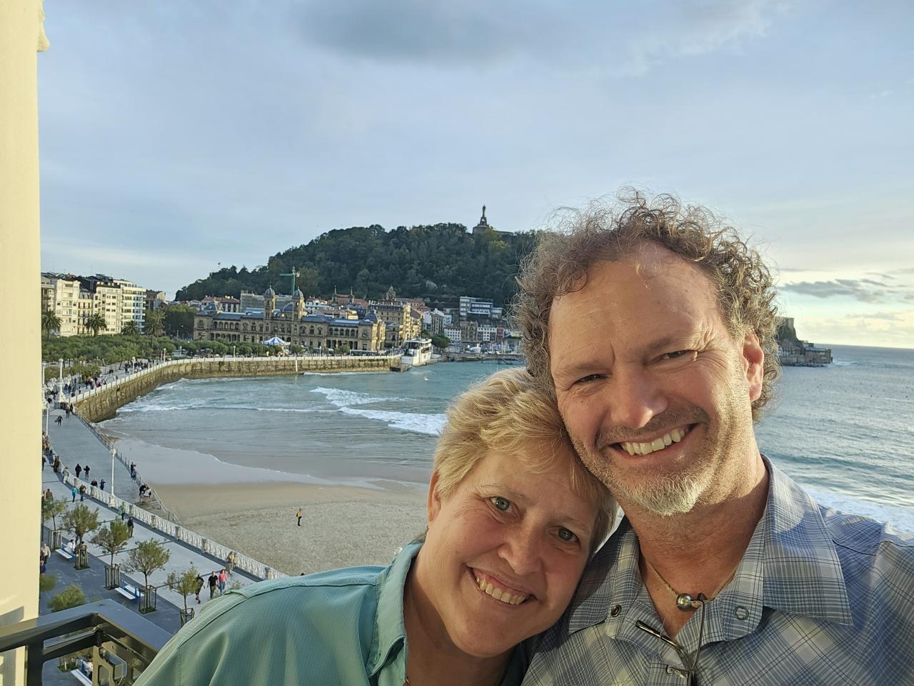 James Choate-Deeds and his wife Caryn