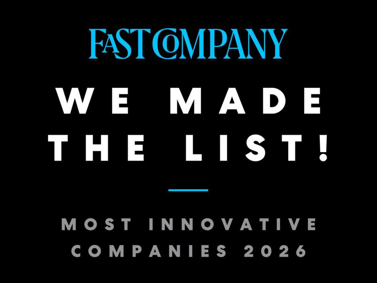 Fast Company Most Innovative Companies logo