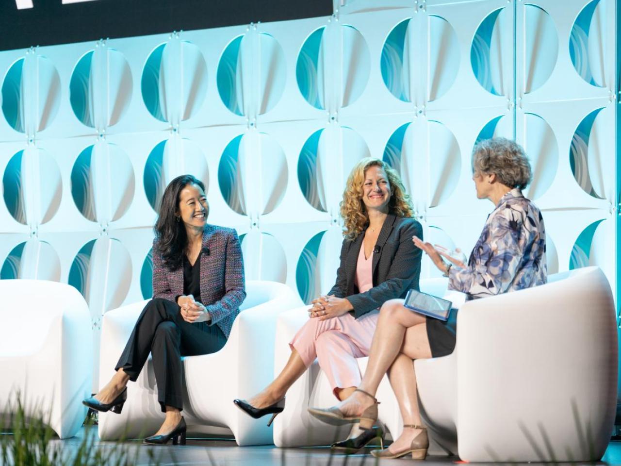 Panelists speaking