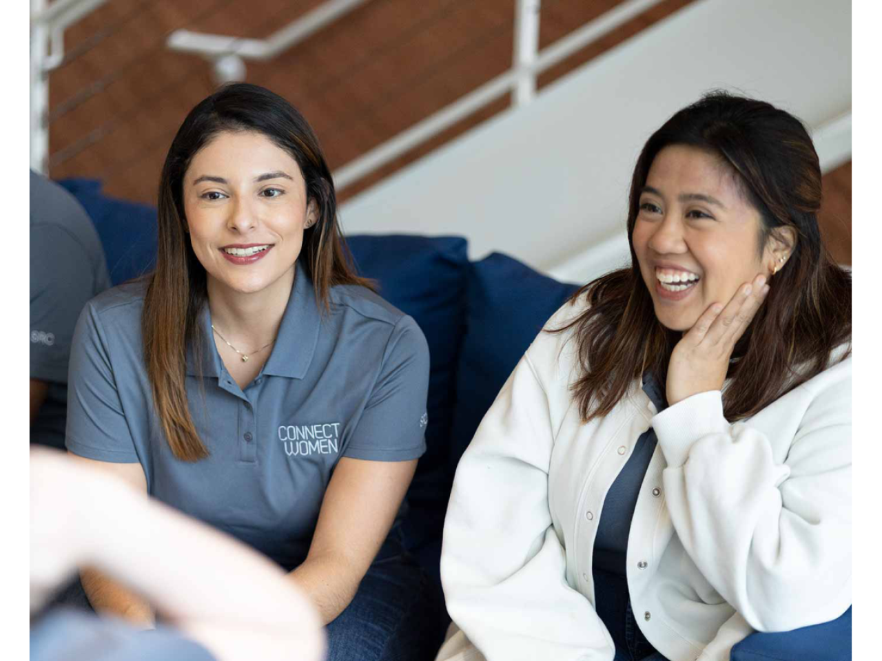 Women talking together