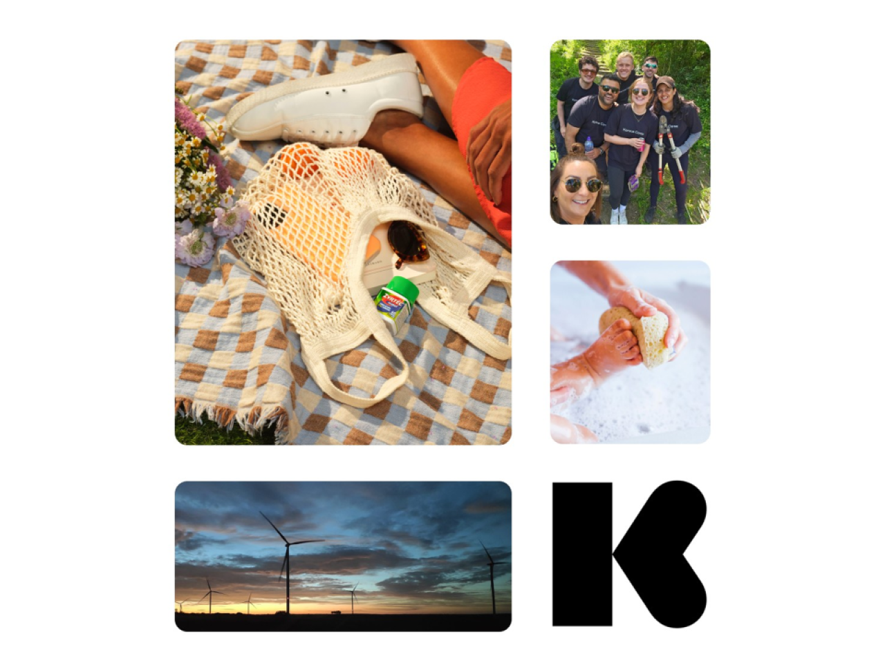 kenvue sustainable innovation report graphic grid
