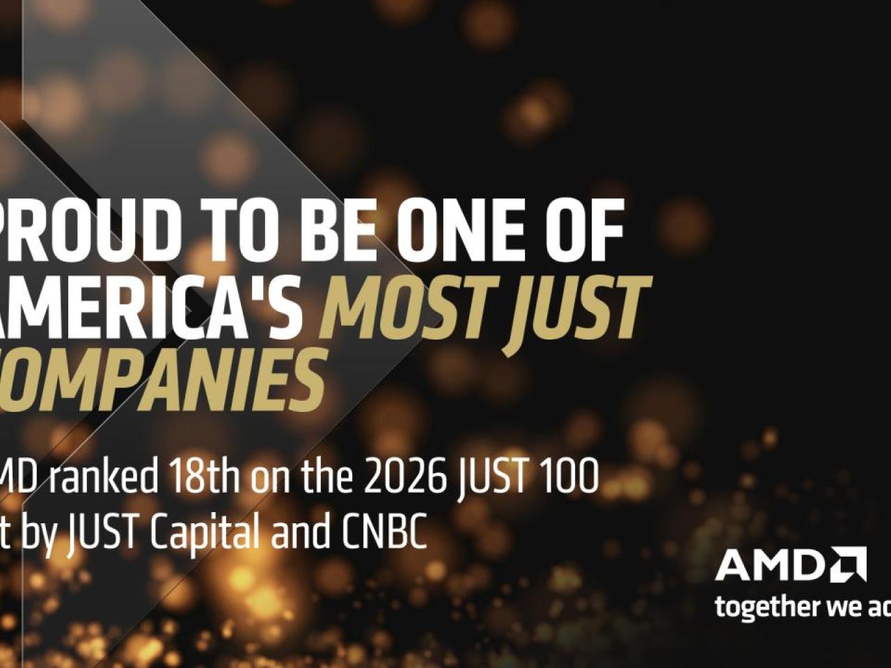 Proud to be one of America's Most Just Companies