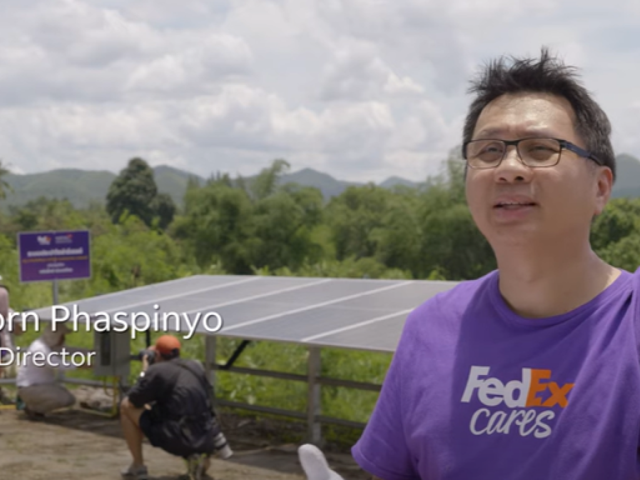 Sasathorn Phaspinyo Managing Director, FedEx