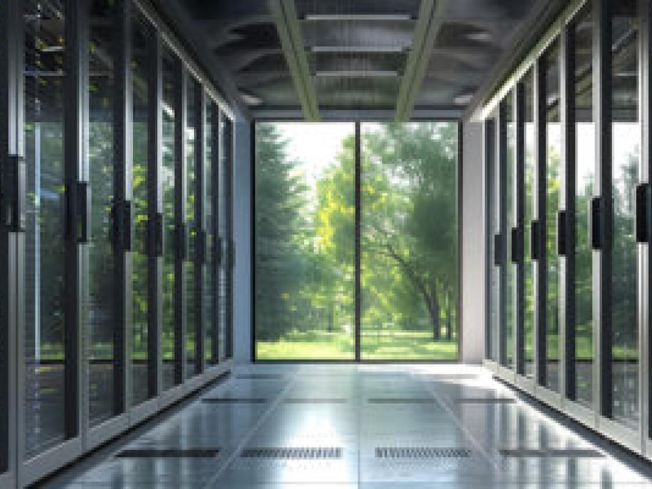 Inside a data center