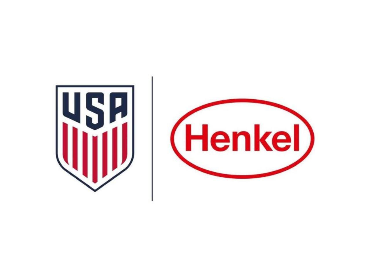 USA Soccer and Henkel Logos