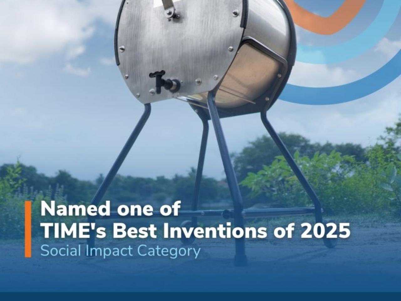 Named one of TIME's Best Inventions of 2025, Social Impact Category