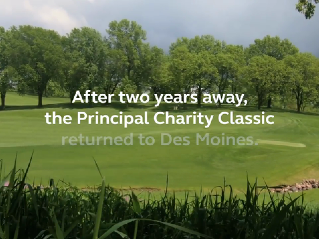 After two years away, the Principal Charity Classic returned to Des Moines.