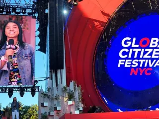 Global Citizen Festival NYC speaker