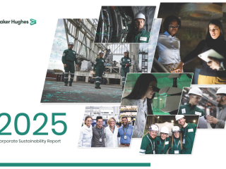 Baker Hughes 2025 Corporate Sustainability Report cover