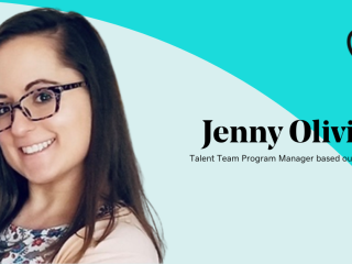 Jenny Oliviera; Talent Team Program Manager based out of New Jersey.
