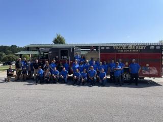 Saint-Gobain and Good 360 team members shown.