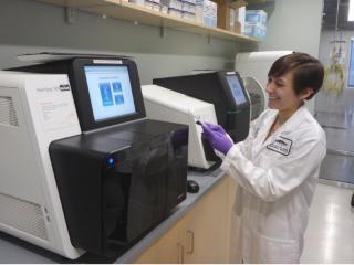 Senior Research Associate Jennifer Polinski uses the Illumina NextSeq 500 and Illumina MiSeq, both an integral part of her research.