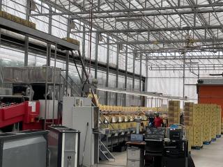 Inside of factory