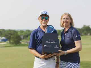 Principal Charity Classic champion shown.