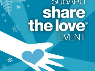 Subaru share the love event logo