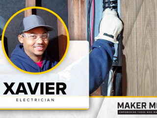 Xavier Owens Maker Month headshot