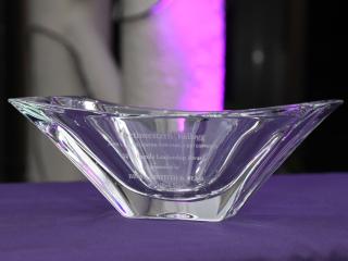 glass trophy