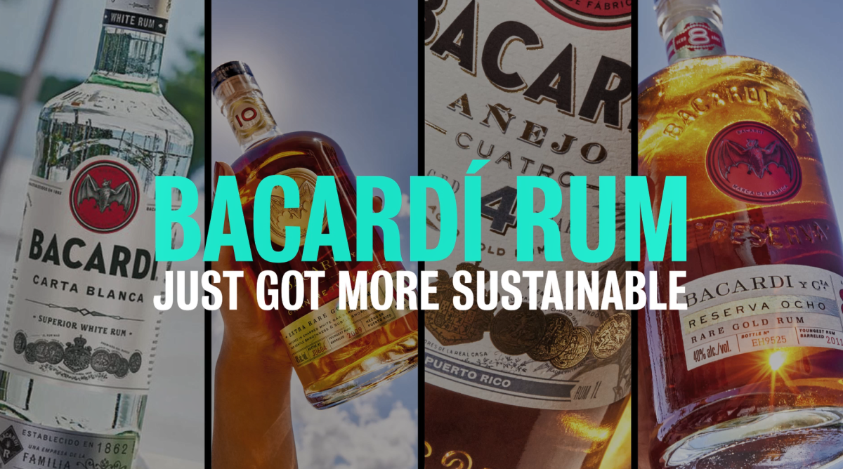 Bacardi Rum Just got more sustainable.