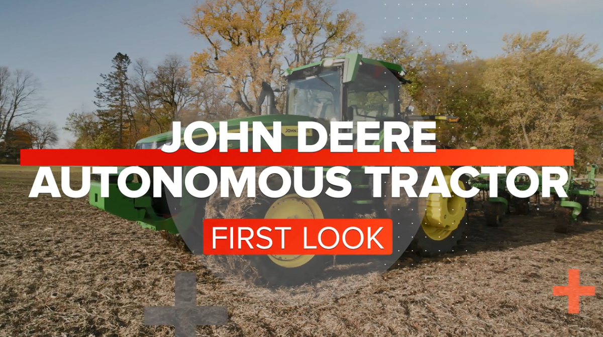 "John Deere Autonomous Tractor"