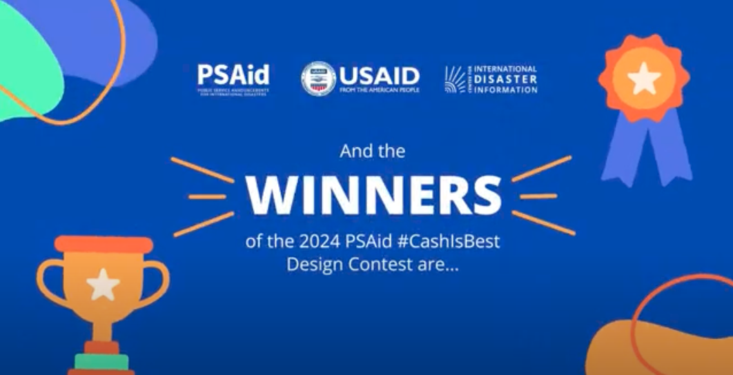 And the WINNERS of the 2024 PSAid CashIsBest Design Contest are...
