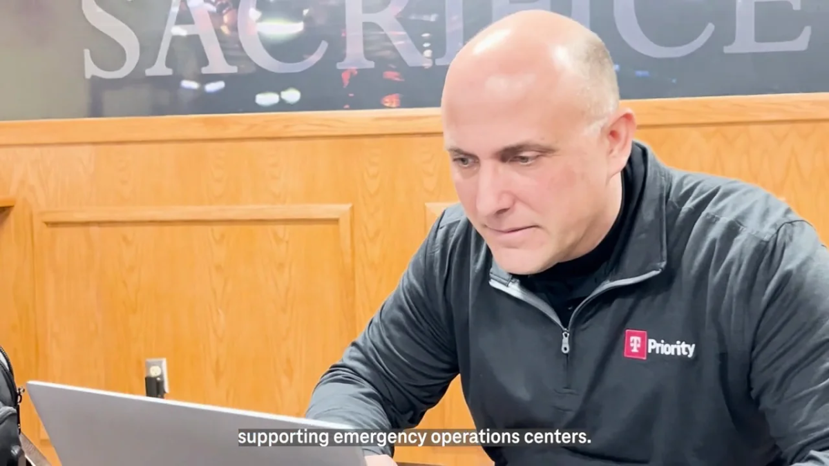 Hear Brian Gould explain how his work as a first responder informs T‑Mobile's strategy to keep communities connected during emergencies.