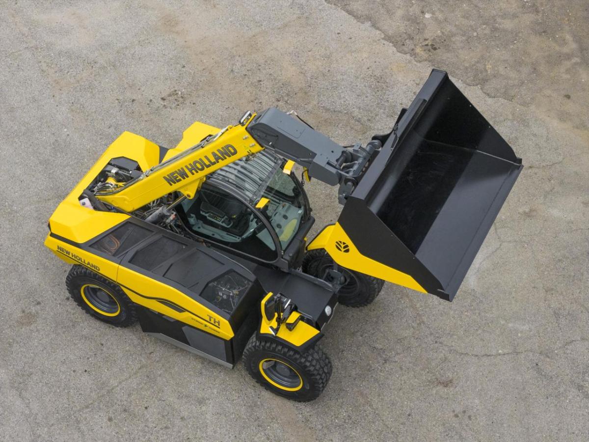 hybrid full-size telehandler prototype