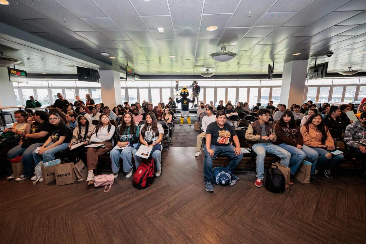 Lakewood High School students attended the panel.