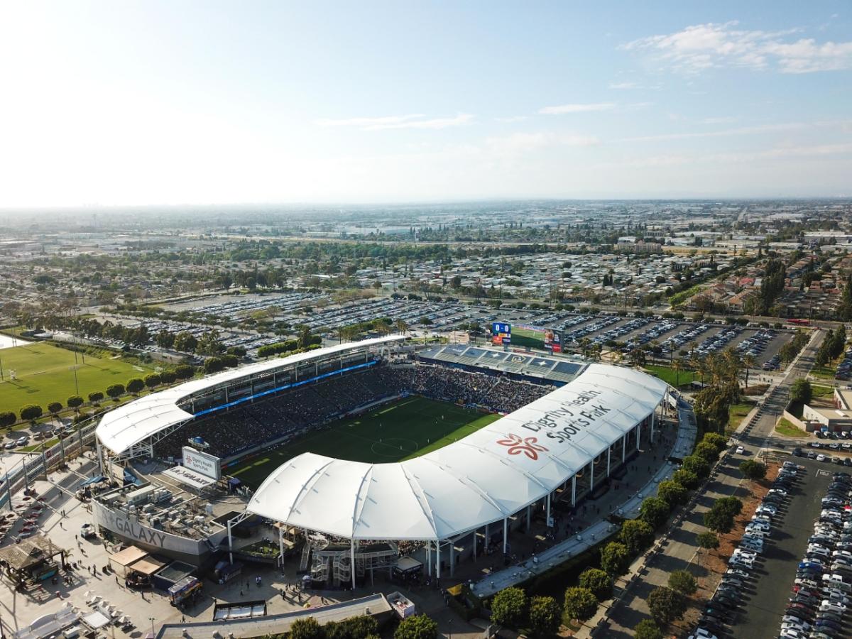 In conjunction with the Protect the Pitch program, which continues to lead the industry in stadium sustainability and clean energy efforts, Dignity Health Sports Park in Carson, Calif. has installed 12 new Volta electric vehicle charging stations that will be available to guests free of charge at all events.