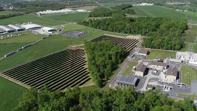 The Heidlersburg Solar Project, in Tyrone Township, PA, supplies 2.5 megawatts of solar energy that helps to power our Texas Eastern Transmission natural gas system.
