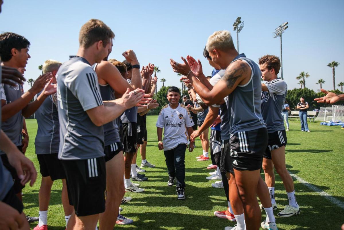 LA Galaxy helped make dreams come true, bringing unforgettable moments to children.