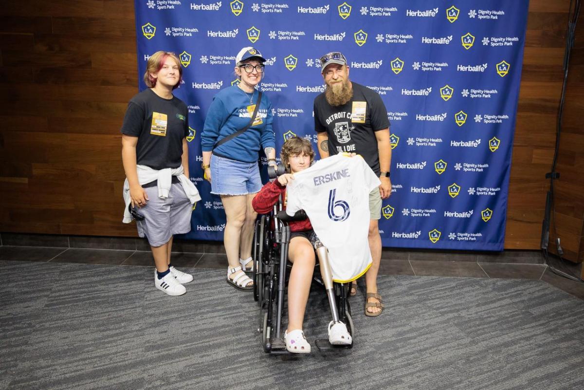 AEG’s LA Galaxy teamed up with The Rainbow Connection to grant 11-year-old Greta from Michigan — who is courageously battling Osteosarcoma — an unforgettable experience.