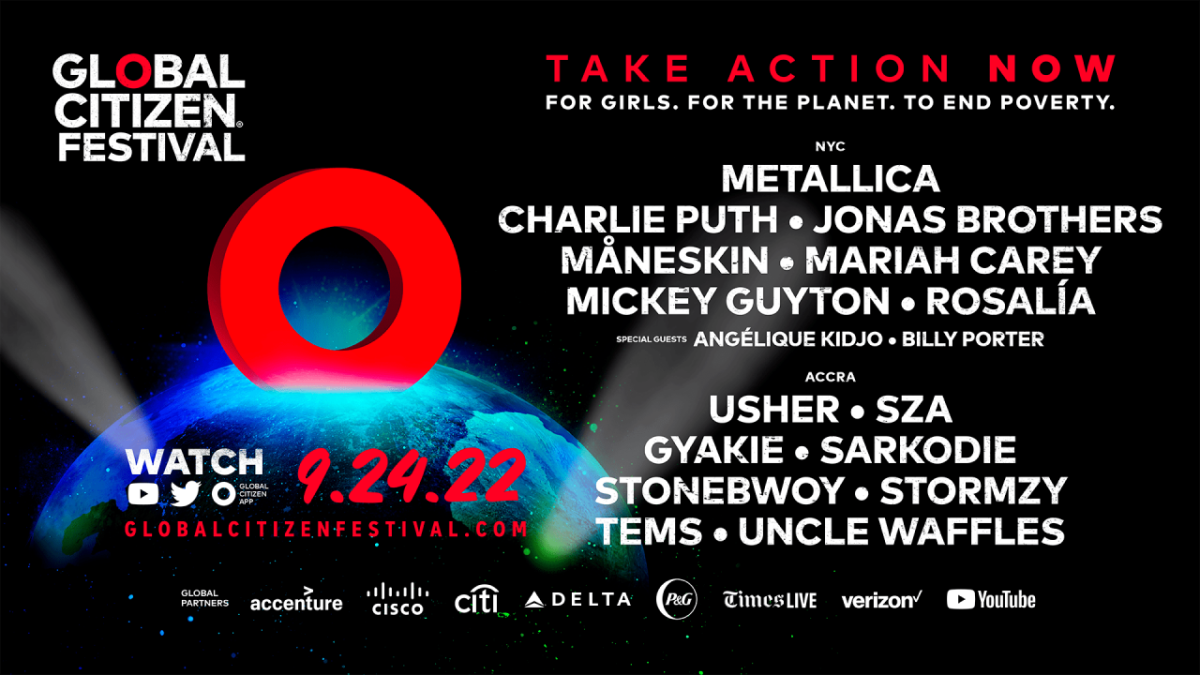 P&G Joins 10th Anniversary Global Citizen Festival to Step U