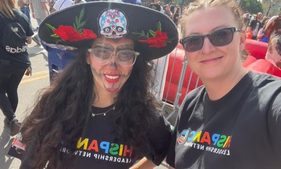 Group of people pose for picture at Annual Chile & Frijoles Festival