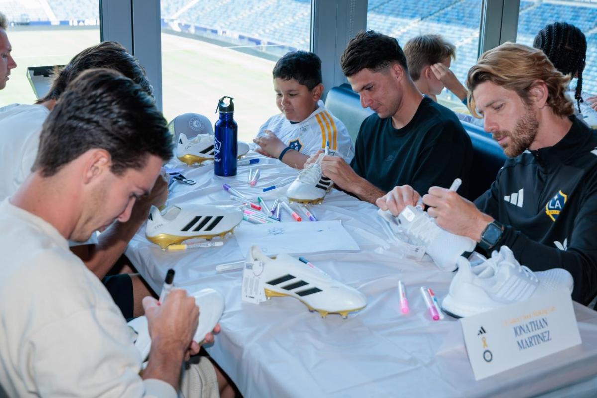 The cleats will be worn during training sessions and at the club’s Kick Childhood Cancer theme night match.