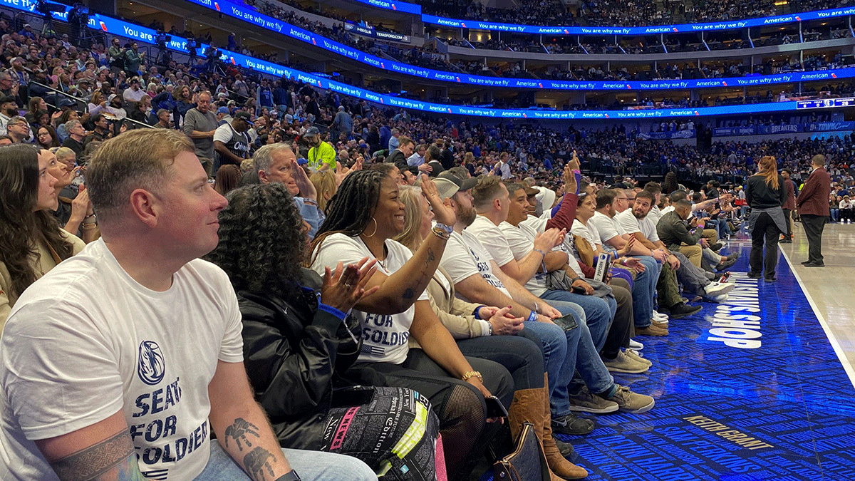 people sitting in stands