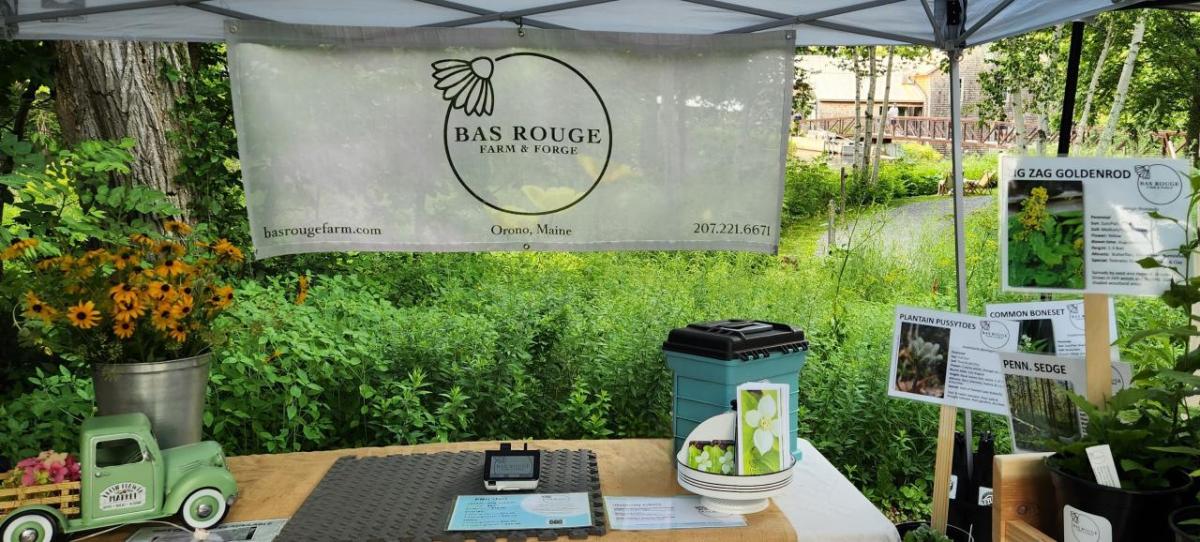 Bas Rouge Farm & Forge guest vendor booth