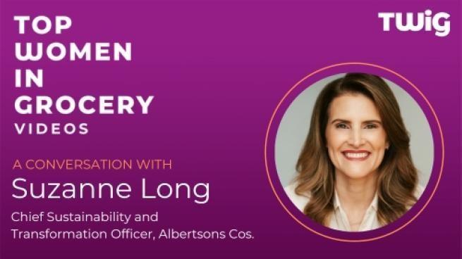 Suzanne Long, Chief Sustainability & Transformation Officer at Albertsons Companies Picture of Albertsons Companies' Chief Sustainability & Transformation Officer, Suzanne Long