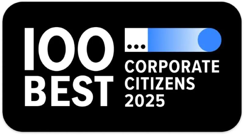 100 Best Corporate Citizens 2025 logo