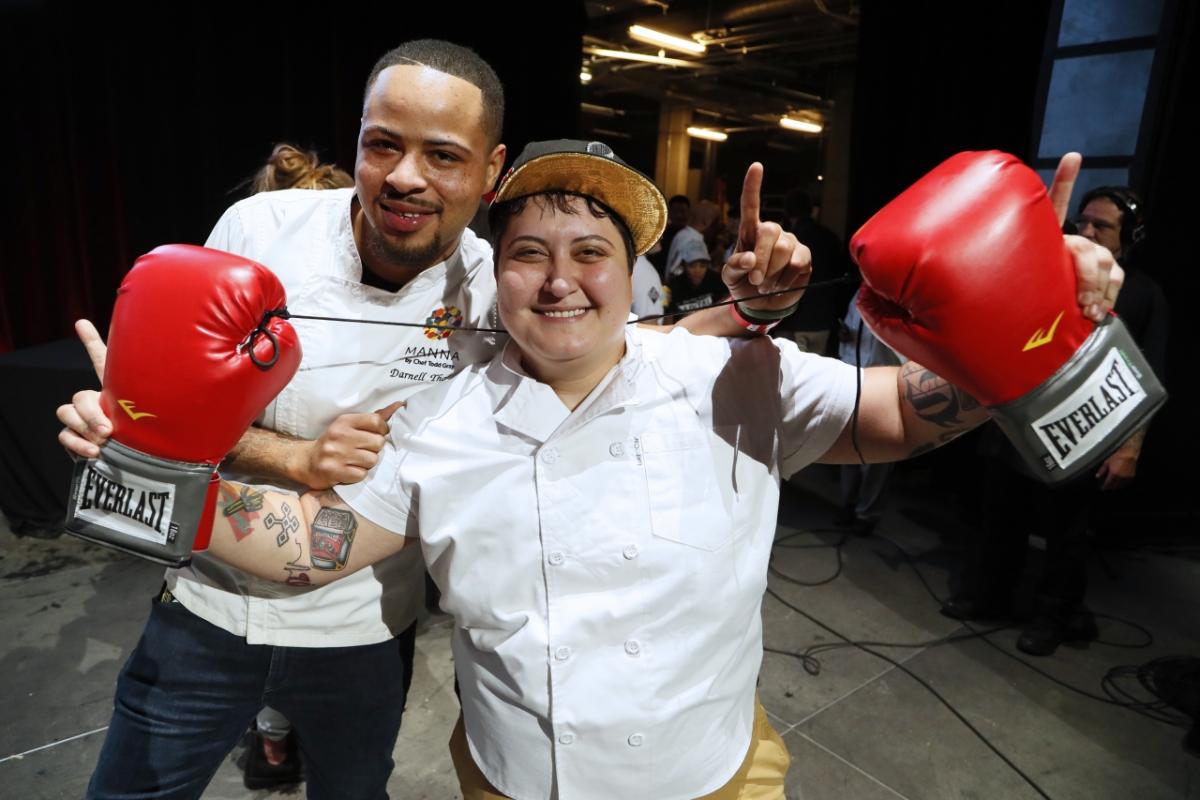 Chef Marcelle Afram of Bluejacket takes home the top honor at DC Central Kitchen's 16th annual Capital Food Fight, of which Smithfield Foods was the presenting sponsor.