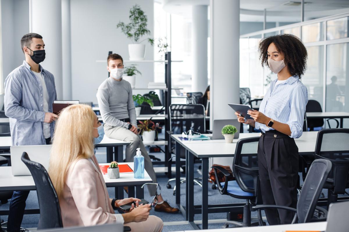 Wearing Masks at Work