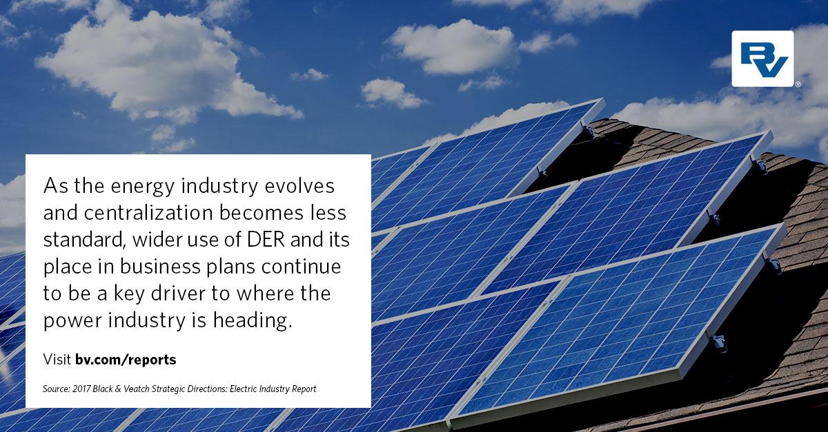 Distributed energy resources continue to drive change within the electric industry