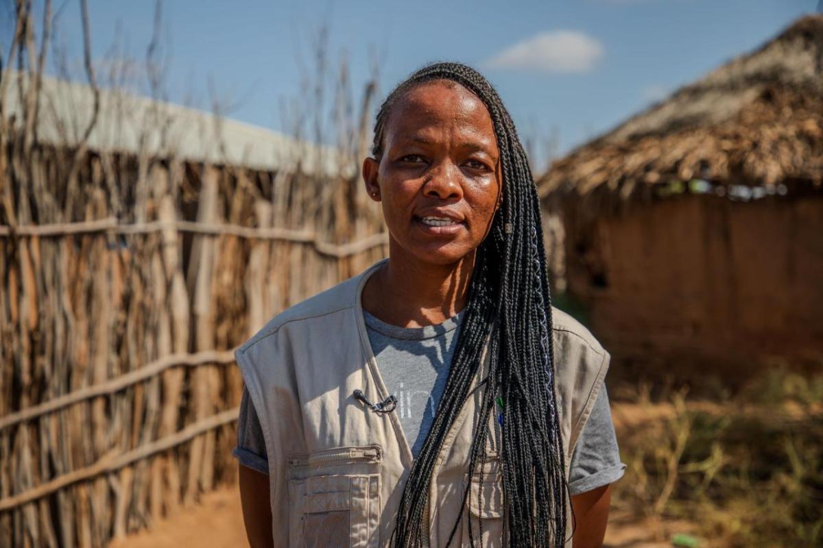 Janet Muema, Action Against Hunger’s Food Security & Livelihoods Officer for Kenya.