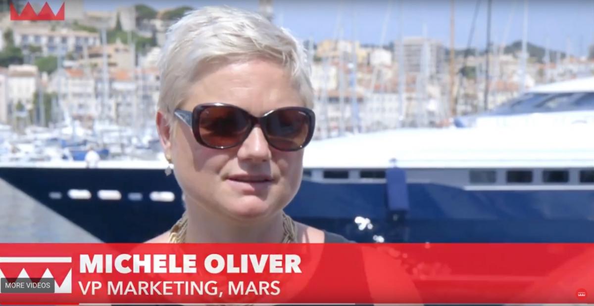 Michele Oliver, VP Marketing, Mars. Photo Credit: The Drum