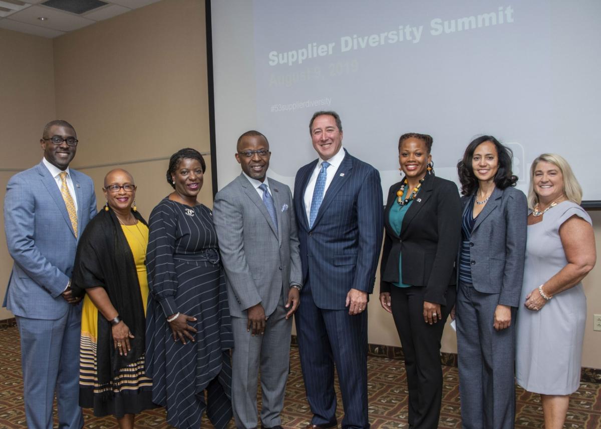 Executives from Fifth Third Bank, diverse suppliers and leaders in the supplier diversity industry attended Fifth Third's 2019 Supplier Diversity Summit.