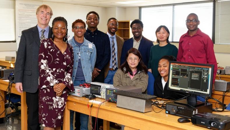 Keysight Technologies visited the HU School of Engineering & Technology in December, 2019