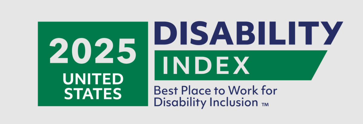 2025 United States Disability Index, Best Place to Work for Disability Inclusion logo