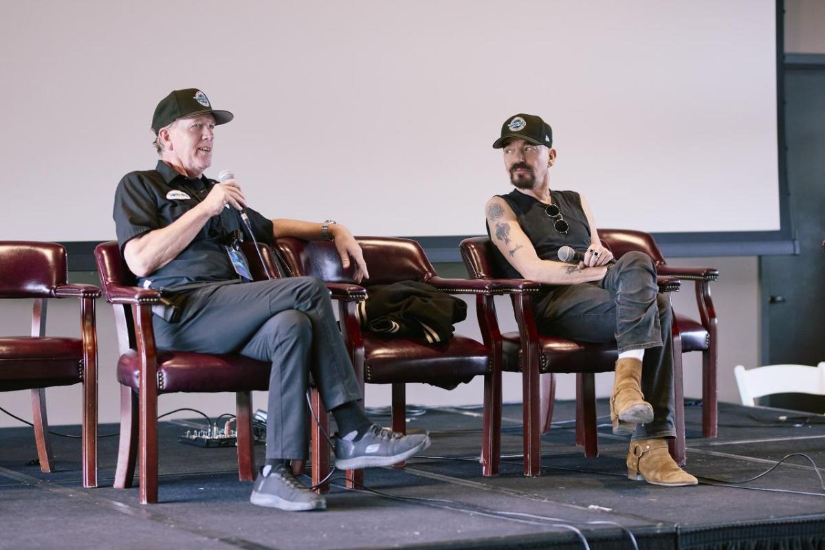 Actor, director and musician, Billy Bob Thornton, spoke to students at the Mountain Winery. Actor, director and musician, Billy Bob Thornton, spoke to students at the Mountain Winery.