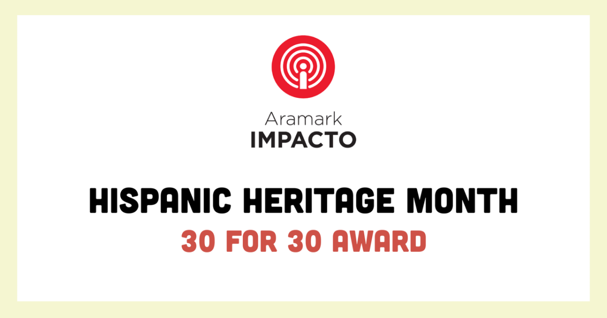 Hispanic Heritage Month 30 for 30 Award